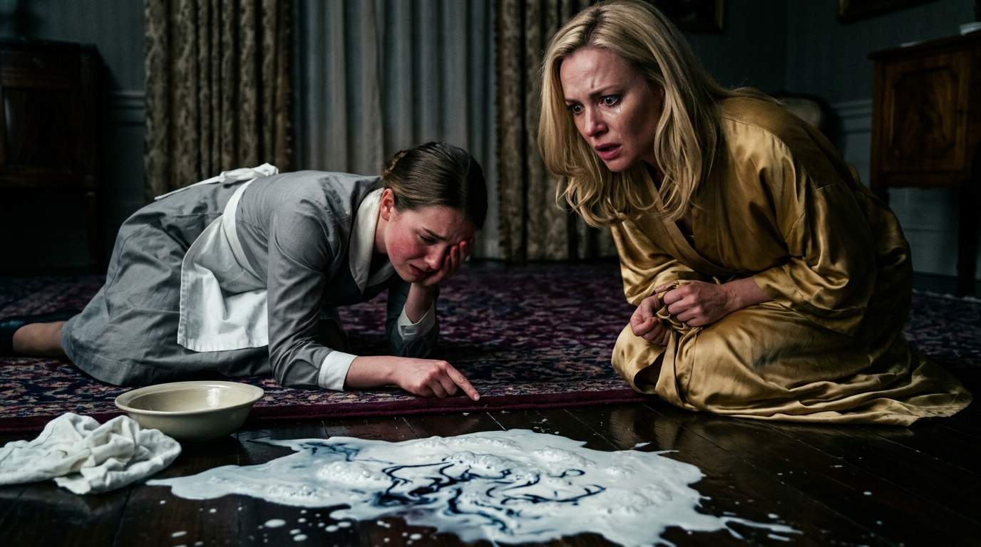 Terrified Maid SLAPS Mother as Baby's Milk Turns BLACK, Unveiling a Dark Nursery Secret