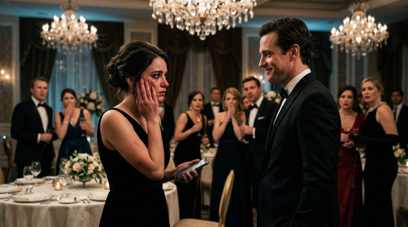 Billionaire's Public Slap Ignites Shocking Tech Scandal at Charity Gala, Revealing Hidden Family Drama