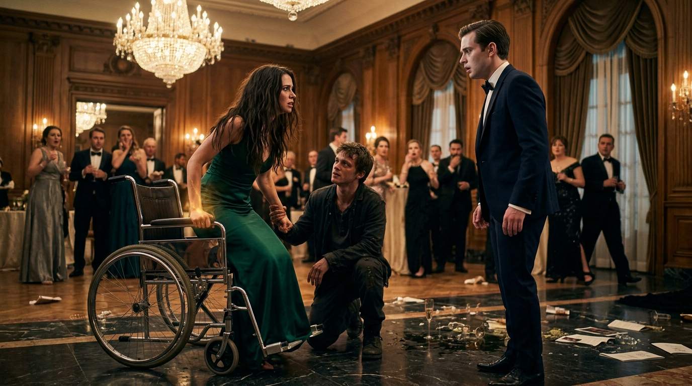 Billionaire Daughter, Paralyzed for Years, Stands at Gala After Ragged Stranger's Touch — The Dark Family Secret That Broke Her!