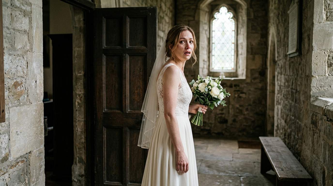My wedding shattered: I caught my fiancé kissing my maid of honor in the church vestry.