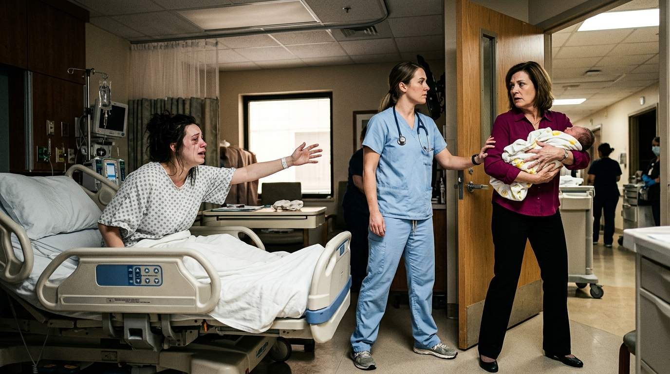 Fresh From Delivery, A Mother's Battle For Newborn Custody Erupts In Shocking Hospital Drama As MIL Attempts Family Betrayal