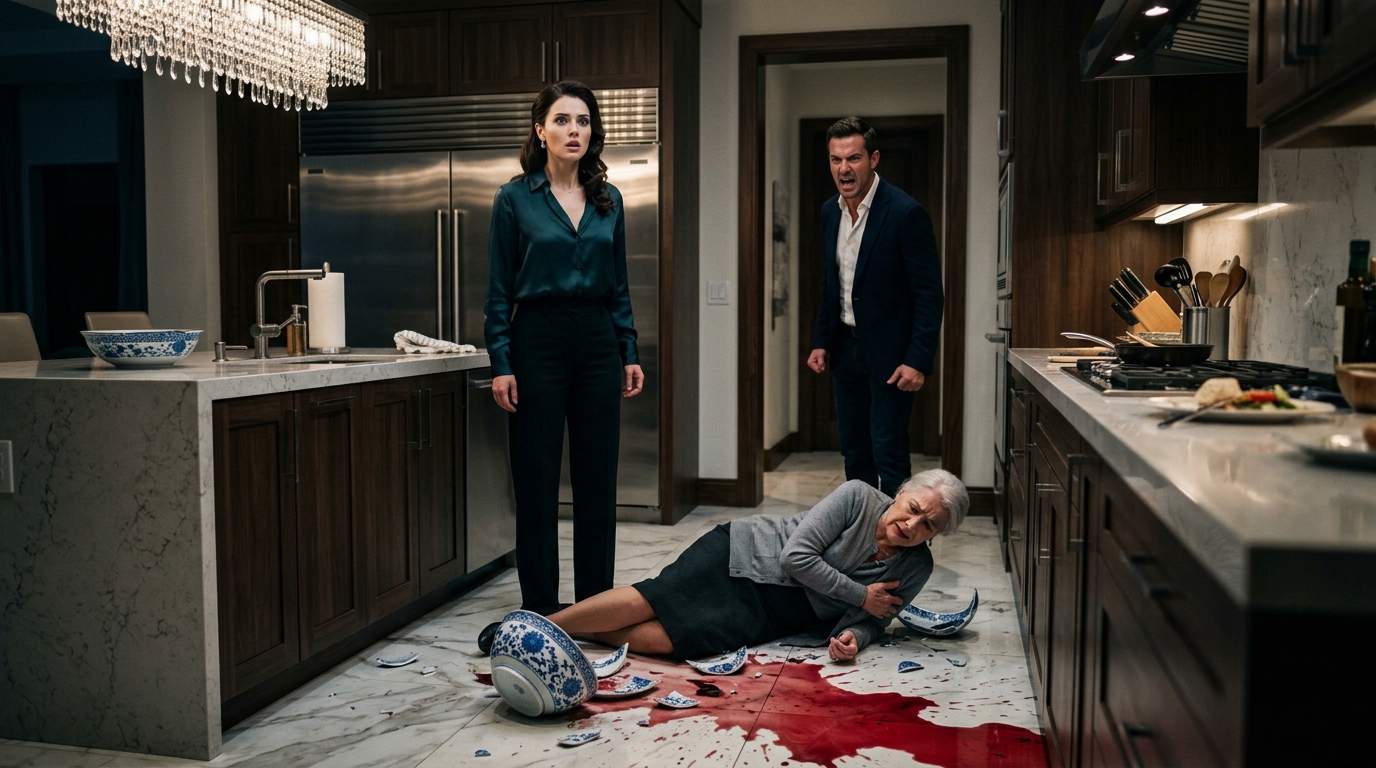 Billionaire's Shocking Discovery: The Scarlet Spill in His Luxury Villa Exposes a Vicious Family Drama.