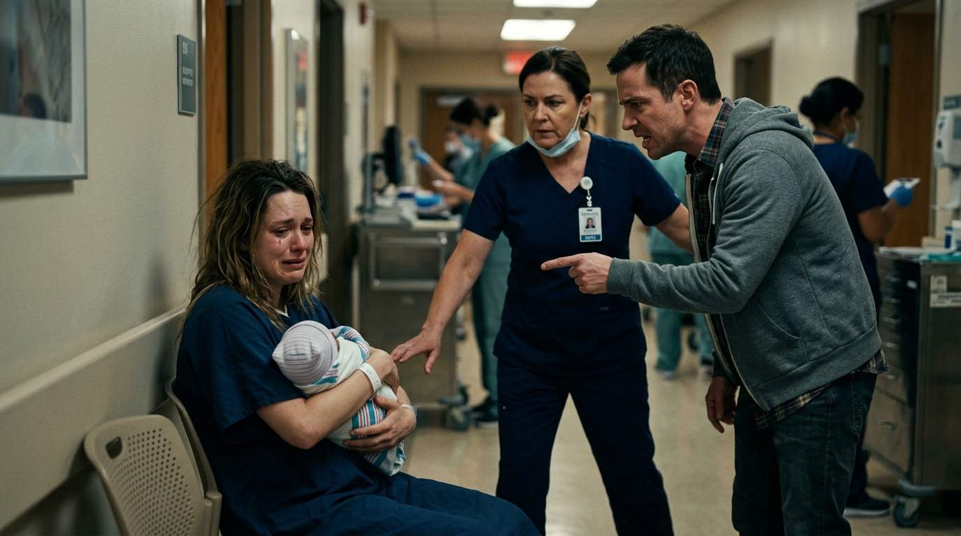 New Father's Horrifying Demand Reveals Genetic Secret in Hospital Delivery Room, Igniting Bitter Family Feud and Unfolding Hospital Scandal.
