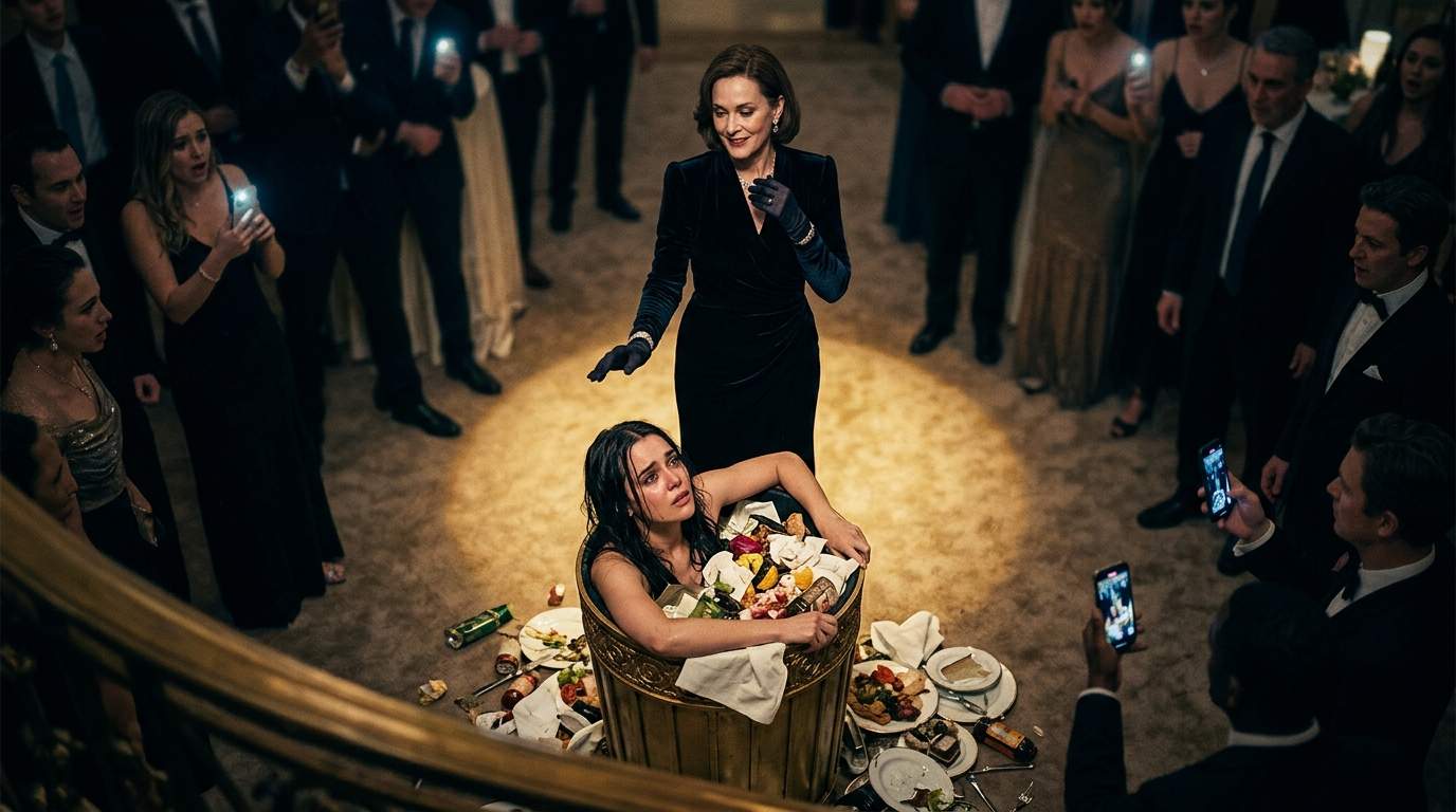 Socialite Queen's Unbelievable Trash Bin Humiliation Rocks High Society Gala: What Secret Did She Bury?