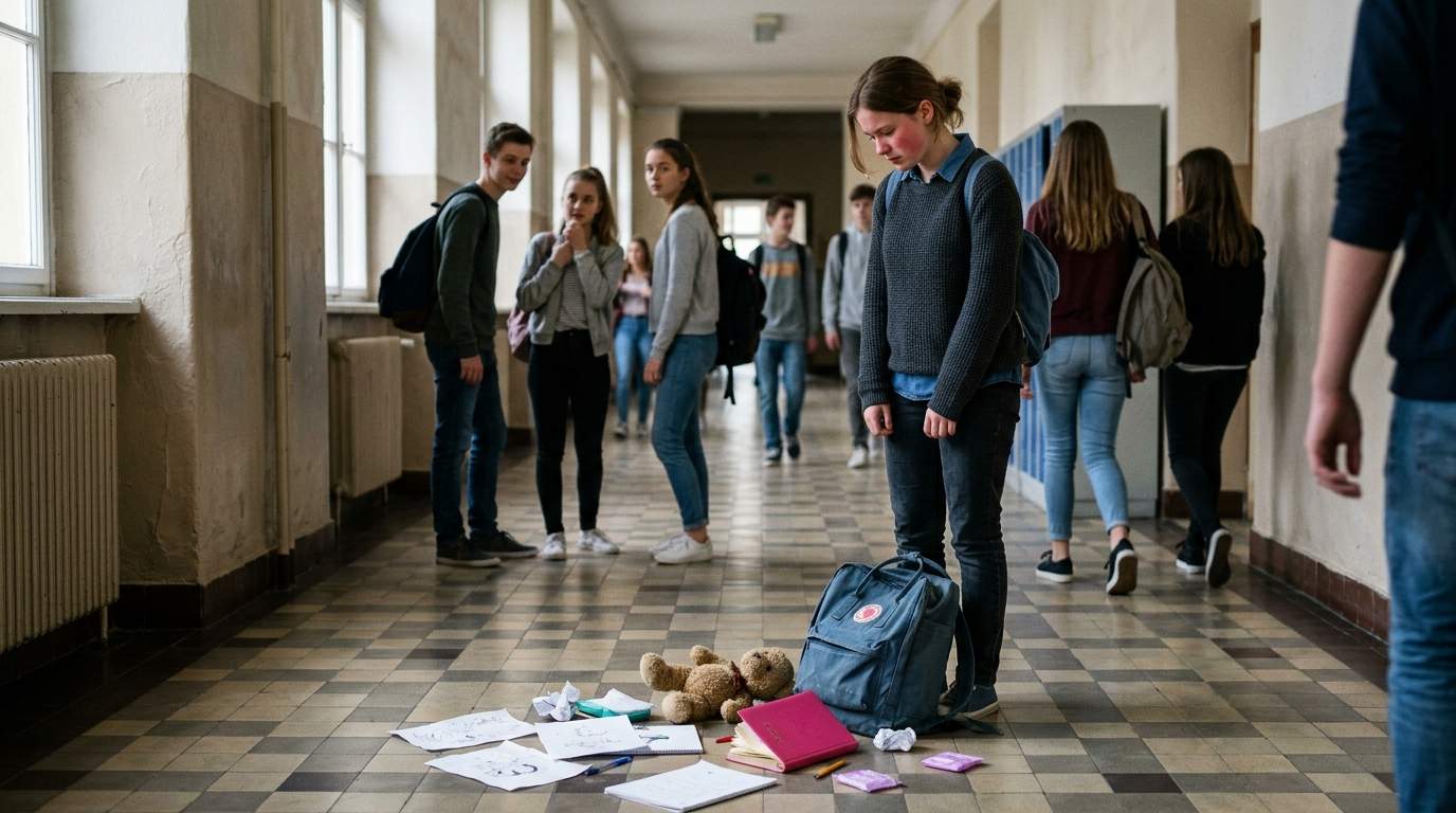 Still think about the time my backpack dumped out in front of the whole class.