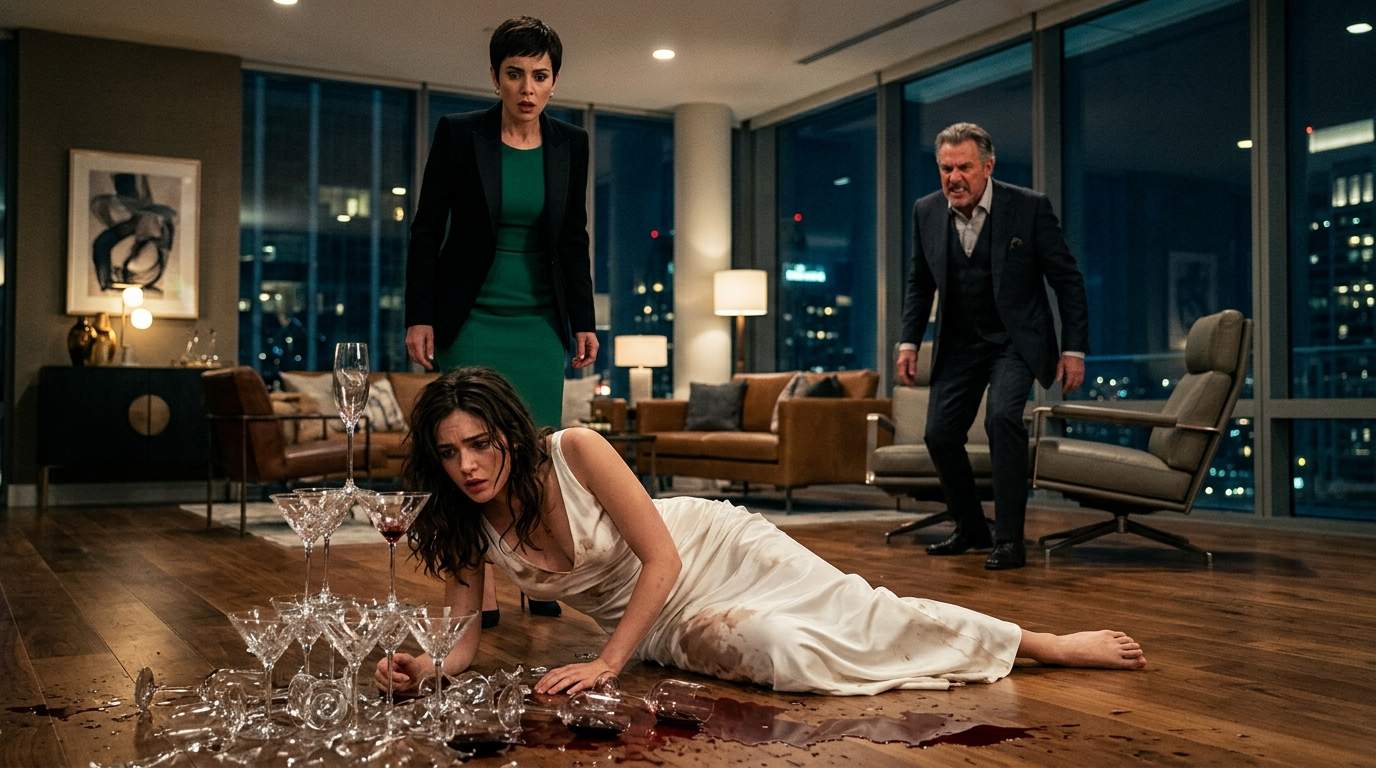 WHITE DRESS RUINED: Billionaire's RAGE Explodes After Executive's Brutal Act At Luxury Gala Shocks High Society, Exposing A Deep Family Secret.