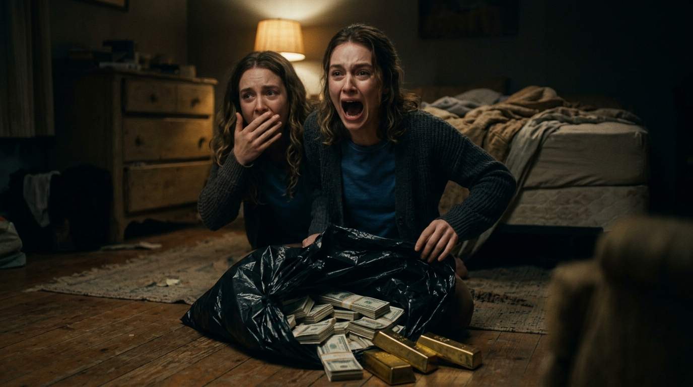 Old Mattress HIDES a Shocking Discovery: Young Woman Unearths Family Secret and Dangerous Gold Bars, Then The Knocking Starts!