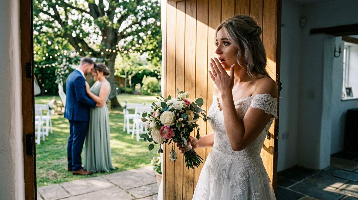 I caught my fiancé and my maid of honor in our backyard, shattering my wedding day.