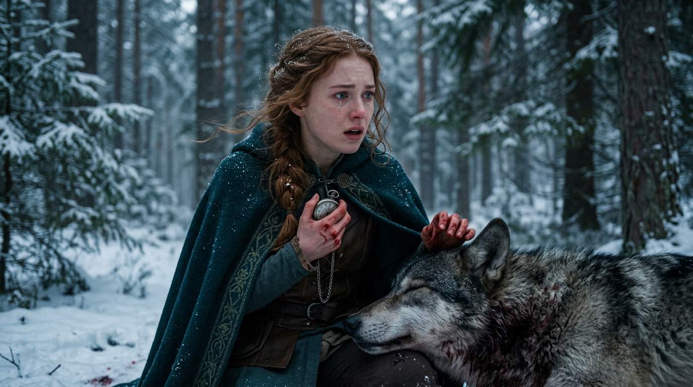 Snow-Stained Princess Unearths Royal Betrayal: A Wolf, A Watch, A Forbidden Past.