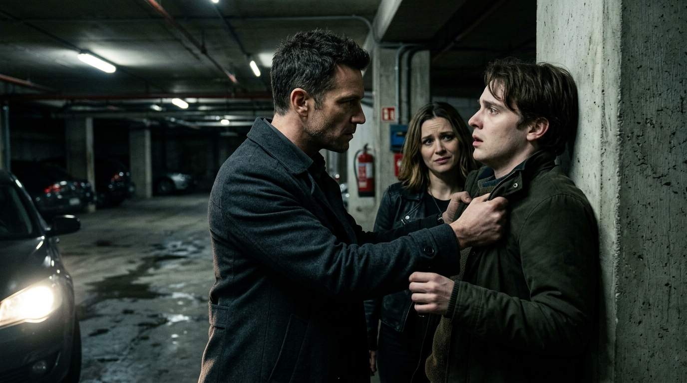 Fiancé's Shocking Secret Weapon: The Terrifying Truth That Silenced a Ruthless Billionaire Heir In A Dark Parking Lot