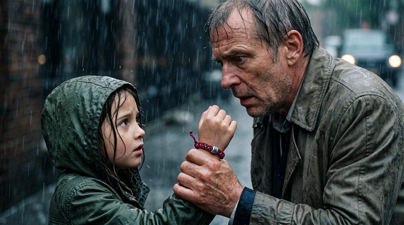 Disgraced Tycoon's Shocking Discovery: A Lost Daughter, a Red String, and an Unforgettable Family Reunion in the Rain.