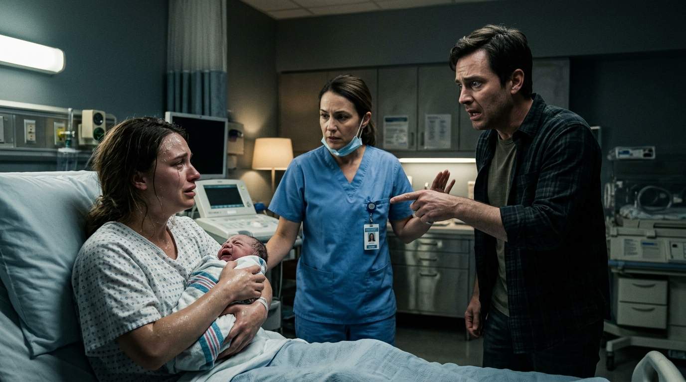 Newborn's Mysterious Birthmark Triggers Hospital Drama and Reveals Deep Family Secret!