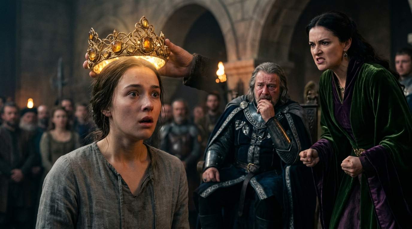 Coronation Chaos: Magical Crown Rejects Princess, Chooses Royal Maid – A Fantasy Prophecy Unveiled!