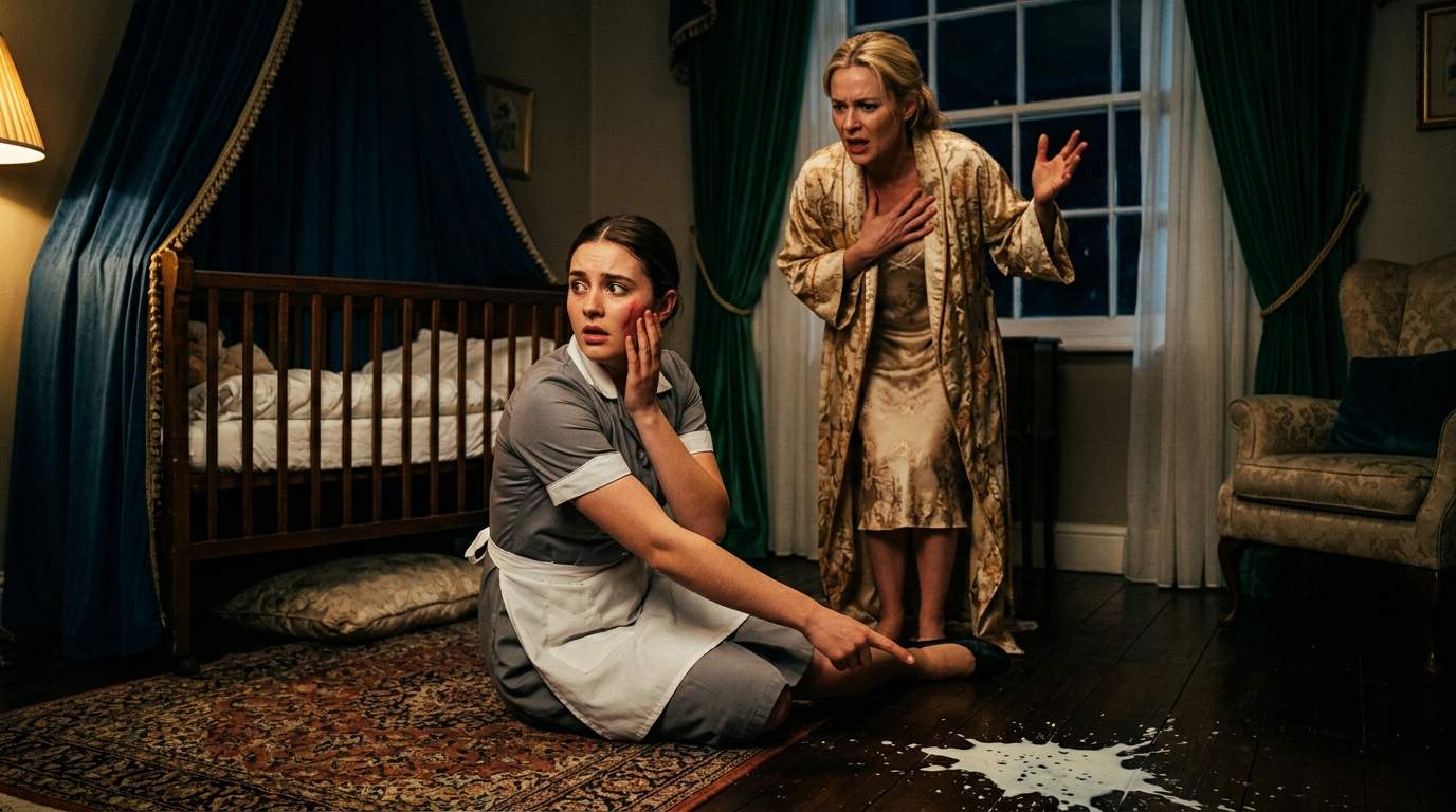 Nursery Nightmare: Maid’s Desperate Act Uncovers Hidden Danger in Elite Family Legacy?