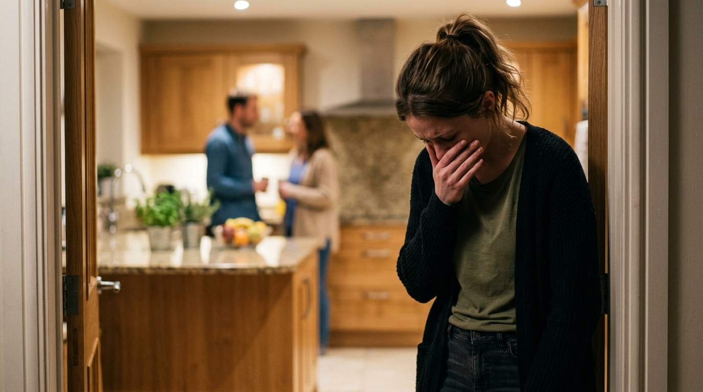 I walked in and saw my fiancé kissing my best friend right in our kitchen.
