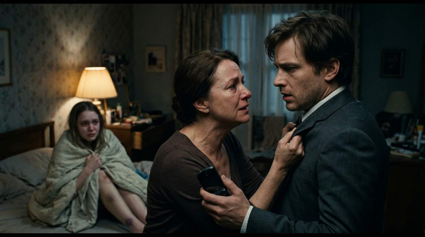 Bruises on Pregnant Daughter Lead Mother to Uncover Chilling Family Secret and Husband's Twisted Hidden Agenda in Shocking Domestic Drama.