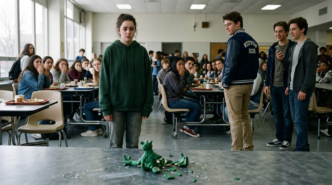 The Day My Clay Sculpture Shattered on the Cafeteria Floor