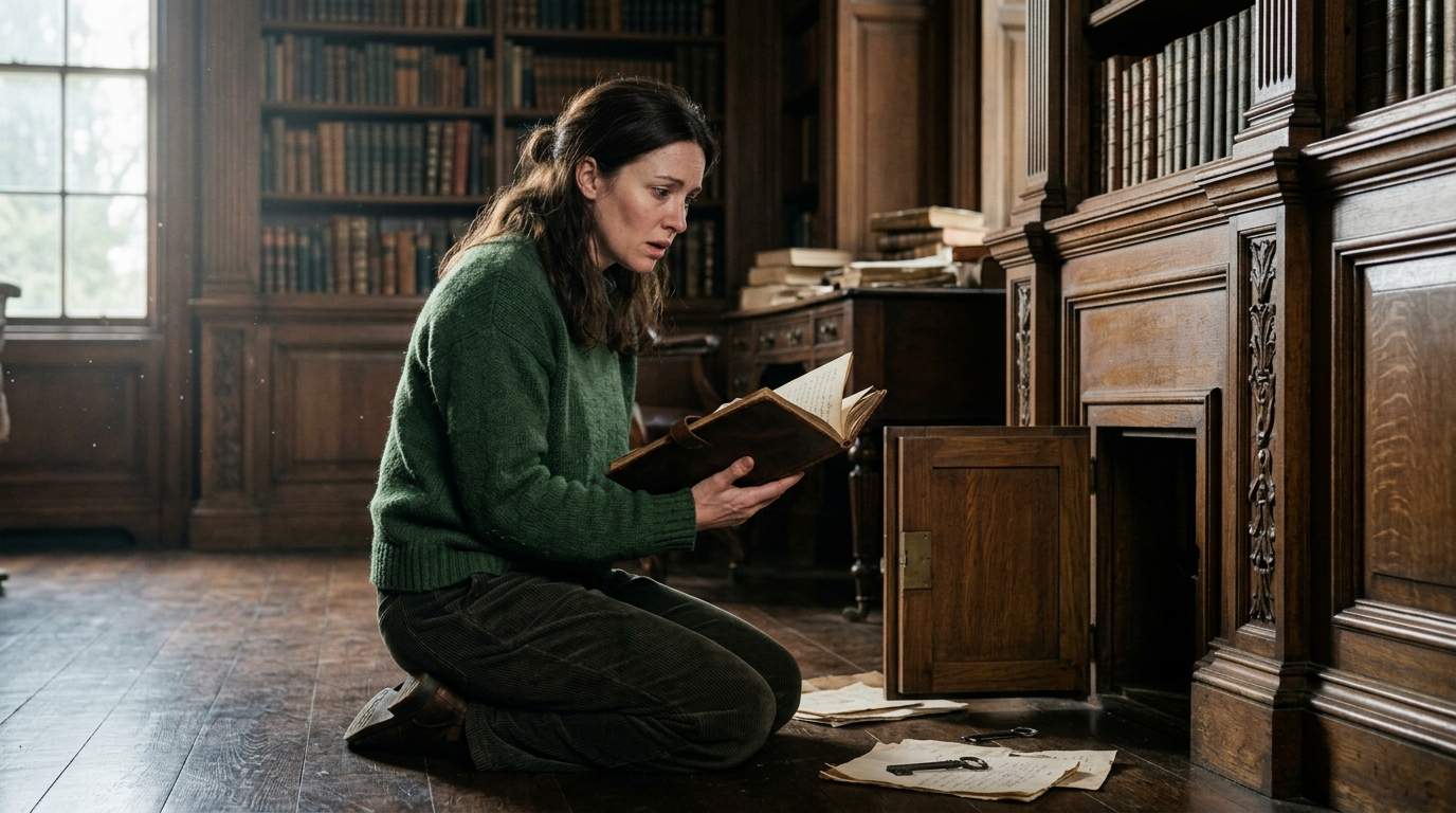 Inside the mansion's secret vault, I found proof my family's legacy was a decades-old lie.