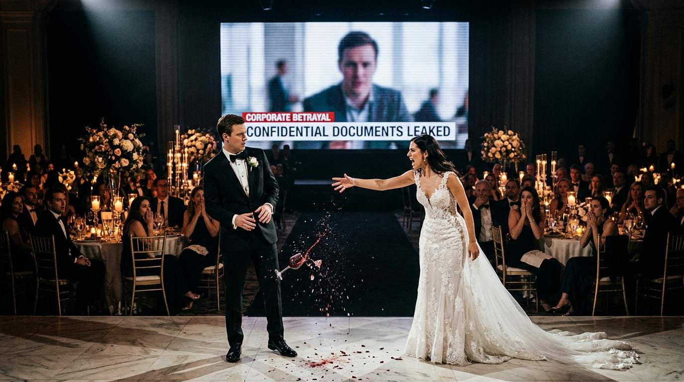 Billionaire Wedding Scandal: Corporate Heir's Secret Betrayal Shatters Perfect Image On Screen!