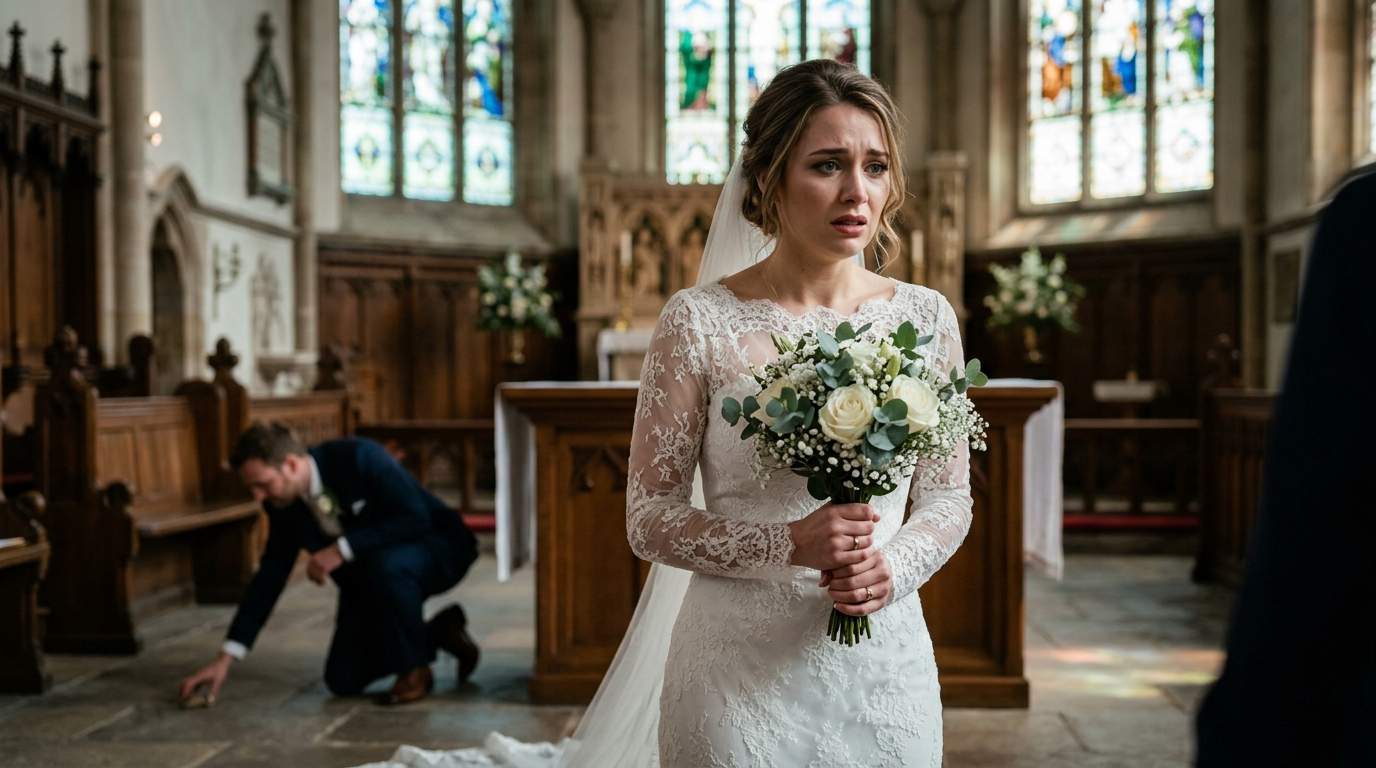 At the altar, my groom's dropped phone exposed texts planning his other wedding.