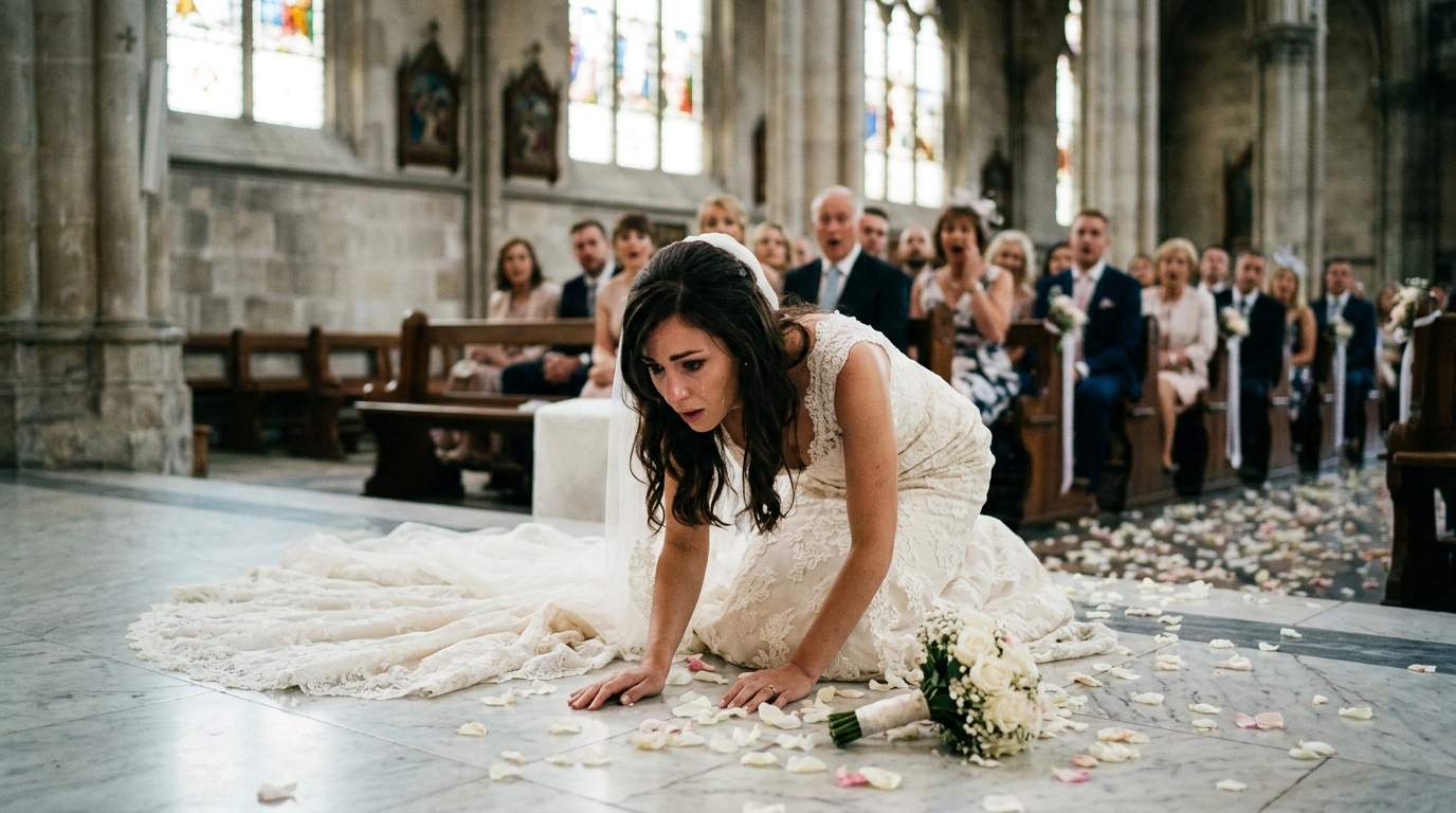 My wedding day became a nightmare when my maid of honor’s secret confession sent me tumbling down the aisle.