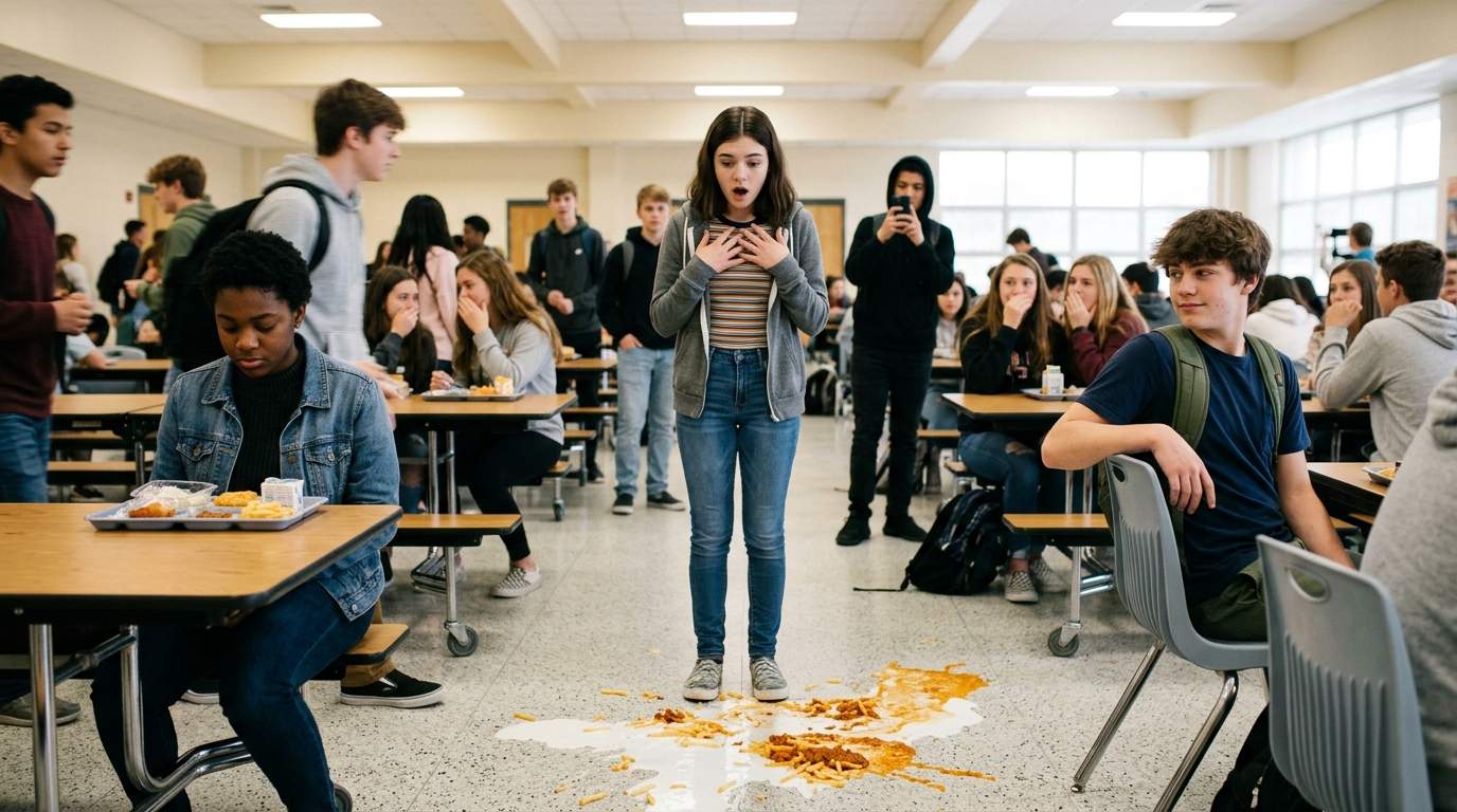 That Time My Entire Lunch Landed on the Cafeteria Floor