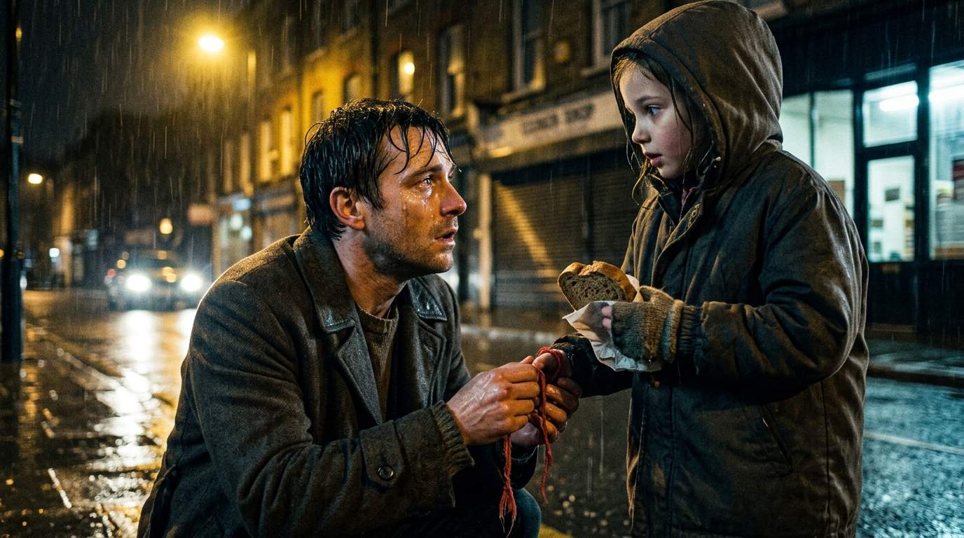 Disgraced Doctor's Rainy Night Miracle: A Little Girl's Red String Unlocks An 8-Year Family Mystery.