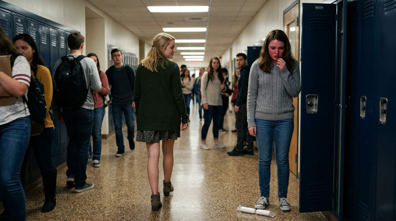 The day my backpack betrayed me at the lockers