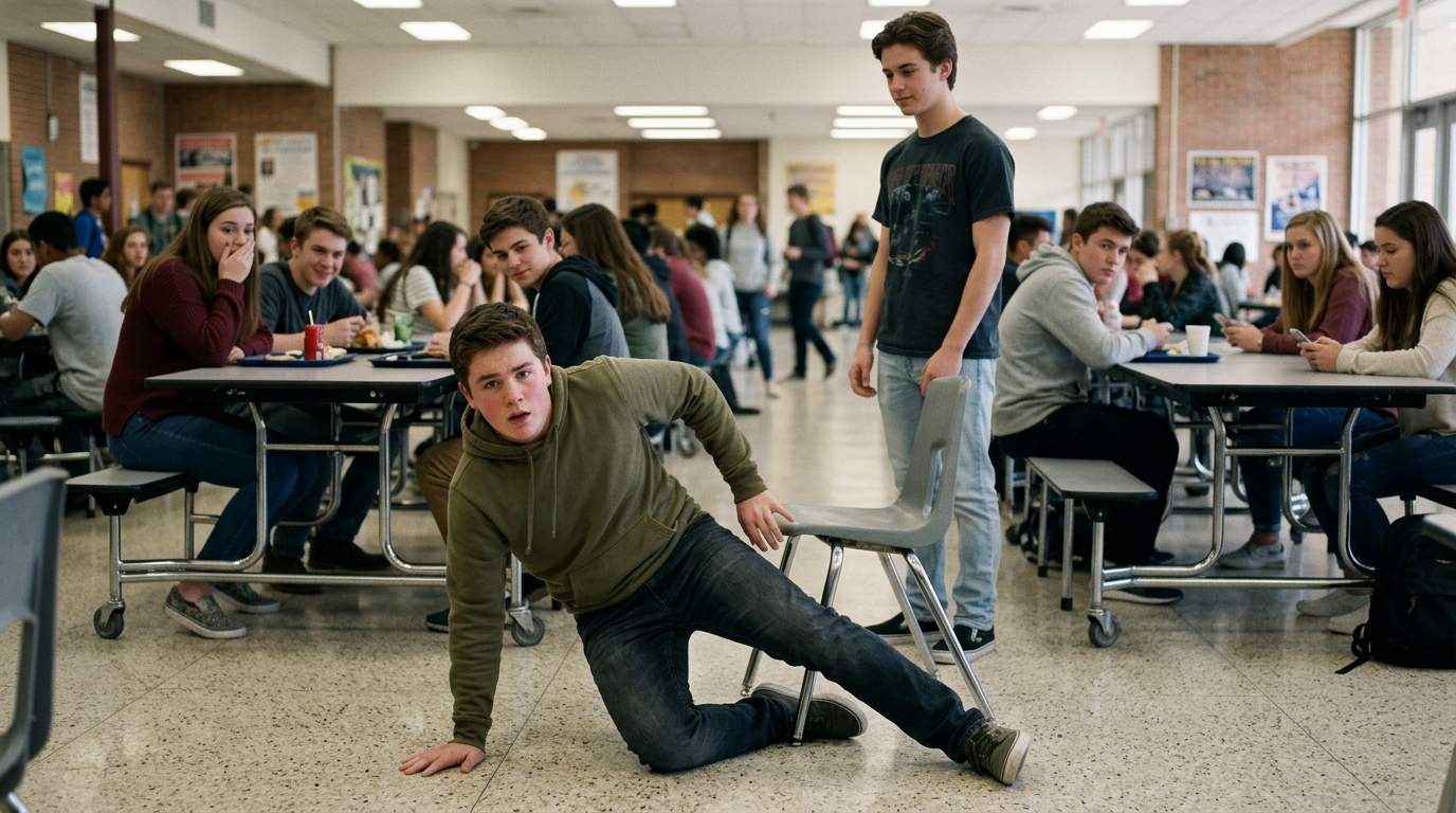 I still think about that cafeteria chair.