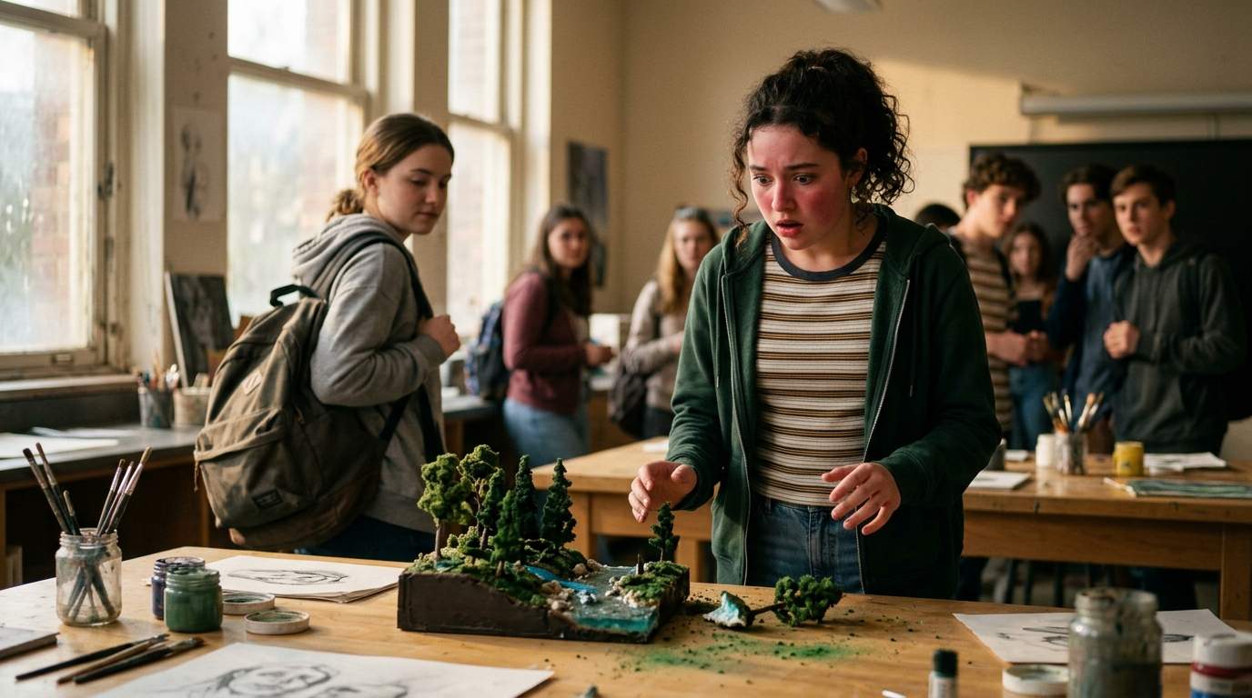 I still replay that day my diorama got ‘accidentally’ destroyed in art class.