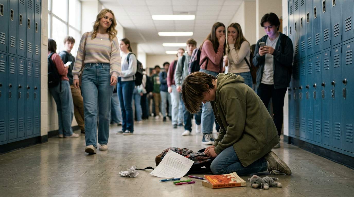 I still see my homework scattered all over that hallway floor.