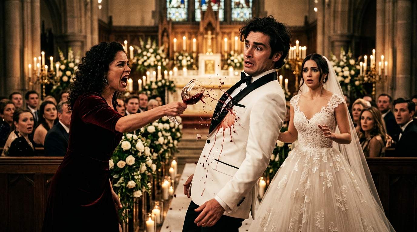Elite Gossip Girl Wedding Explodes: Mystery Woman EXPOSES Groom's REAL Identity, Unleashes Brutal Betrayal
