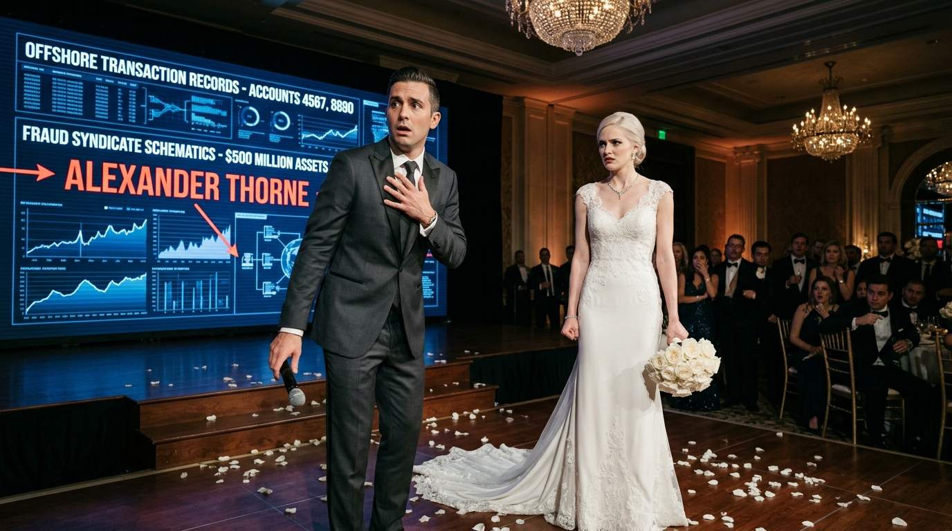 Billionaire Wedding NIGHTMARE: What Played On Screen Sent His Old-Money Bride Into Shock, Exposing a Dark Secret!