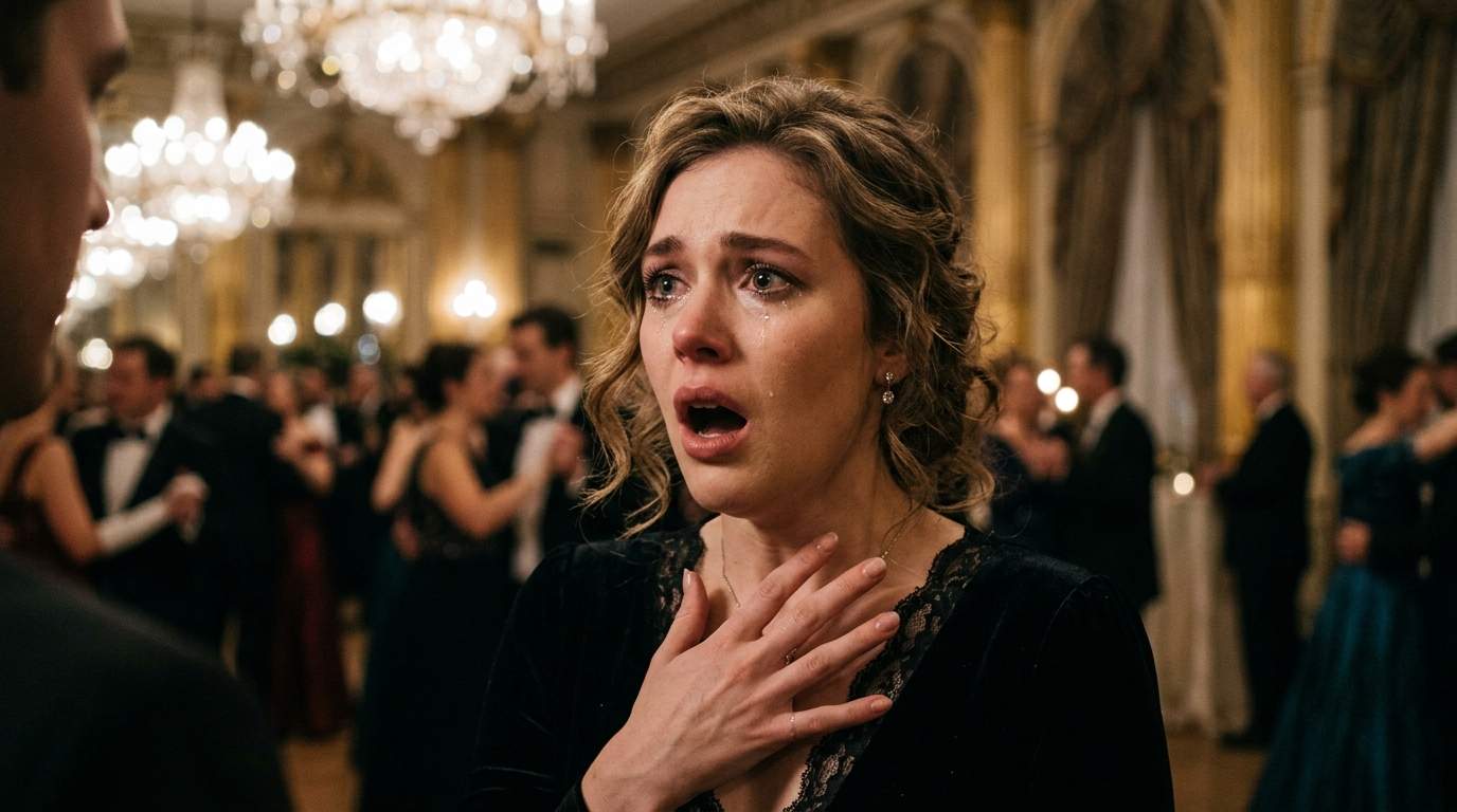 My jaw dropped at the Grand Ball when my best friend announced she was pregnant with my husband's baby.