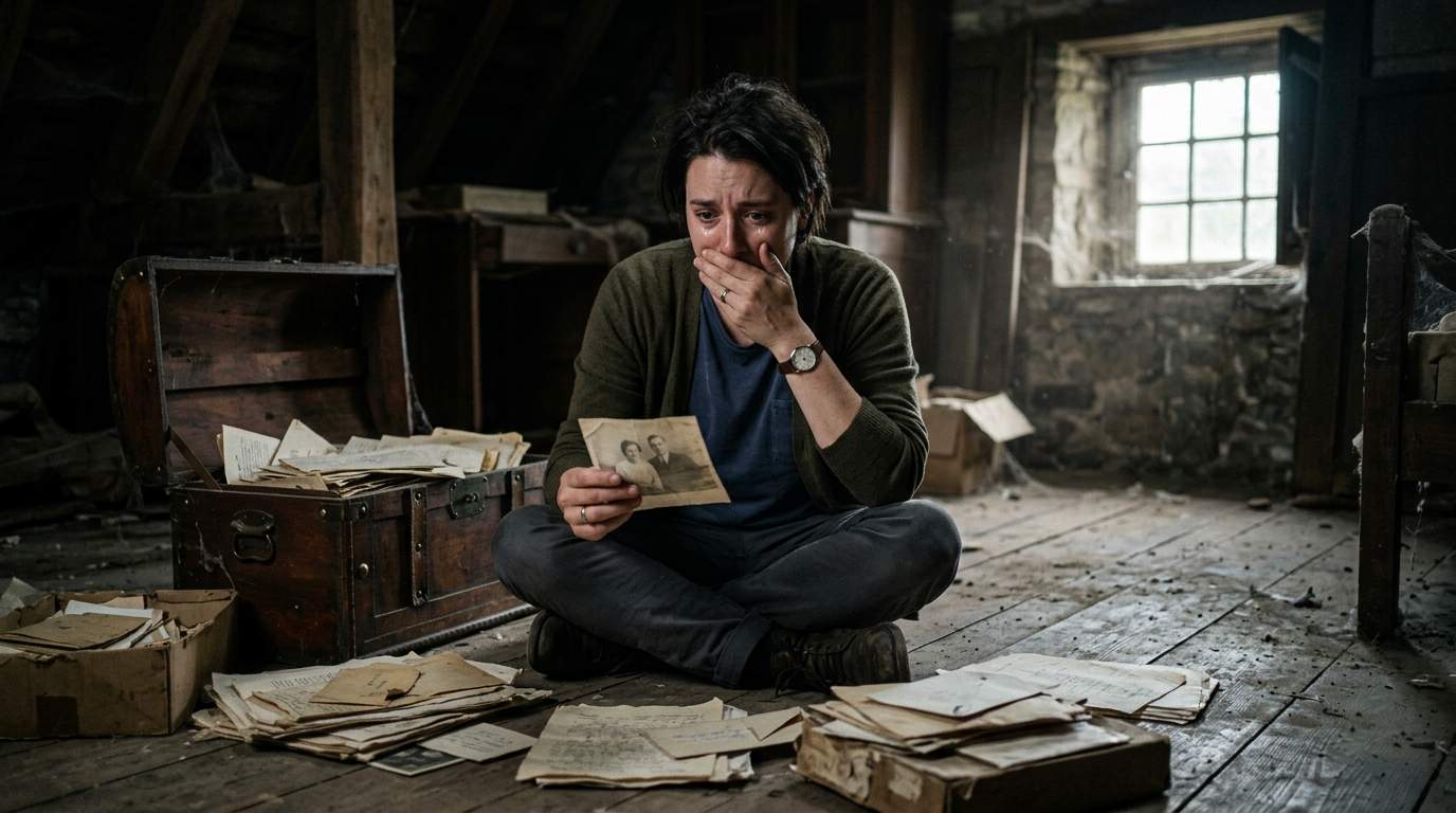 I found a hidden room in the old mansion, and what I saw erased my entire family's history.