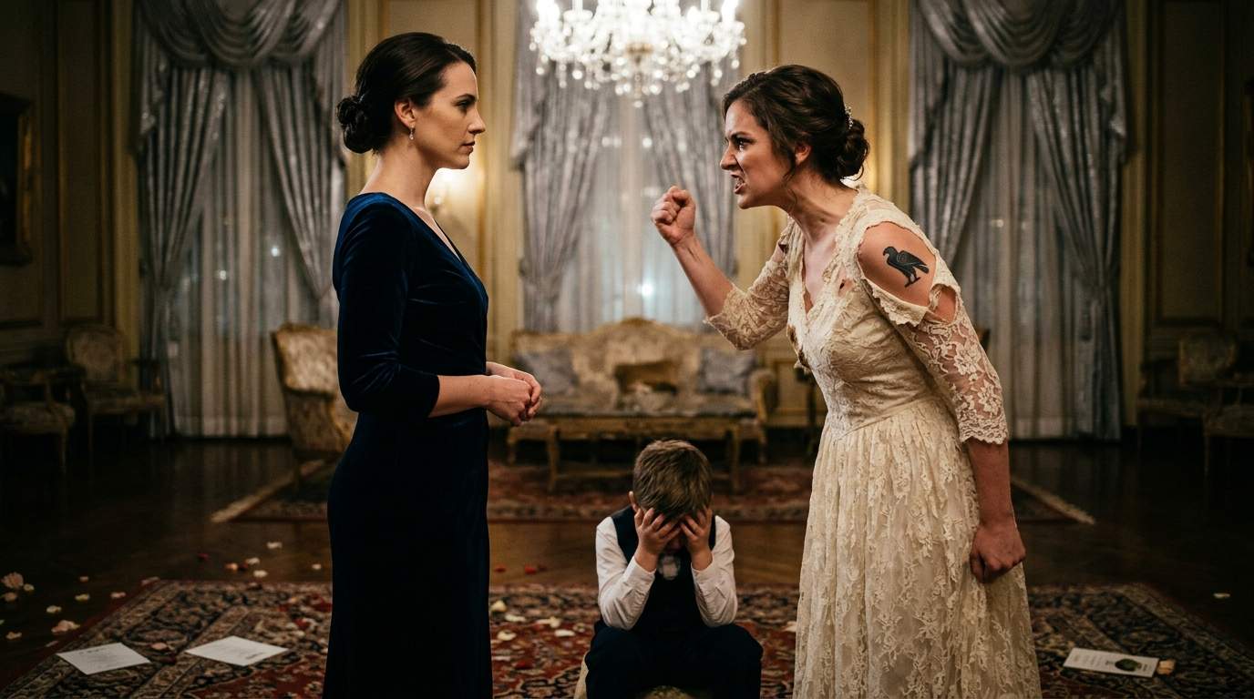 Luxury Wedding Explodes: Bride's Heirloom Dress Accident Reveals SHOCKING Family Secrets & Triggers Power Play