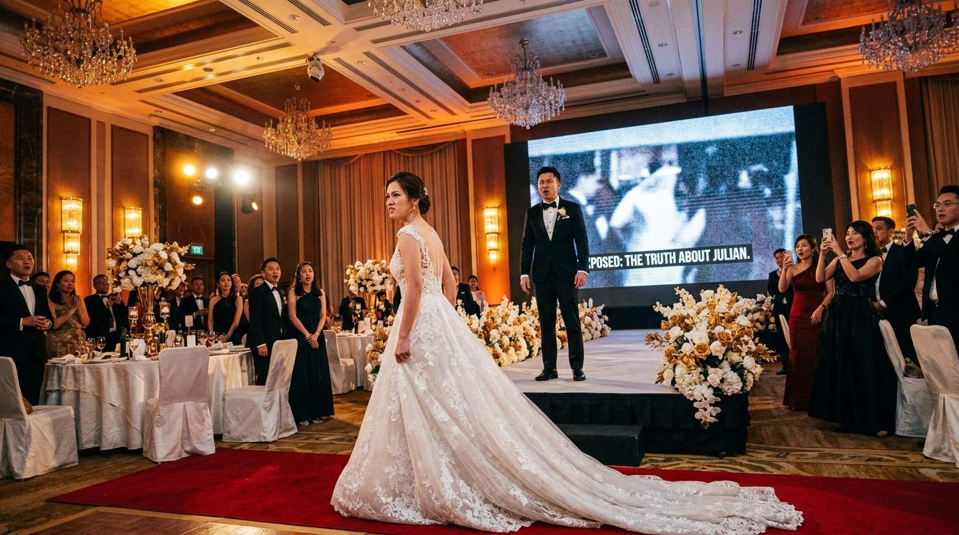 Billionaire Wedding Explodes: Old-Money Socialite Uncovers Groom's Shocking Identity Fraud Live On Screen, Exposing Elite Betrayal
