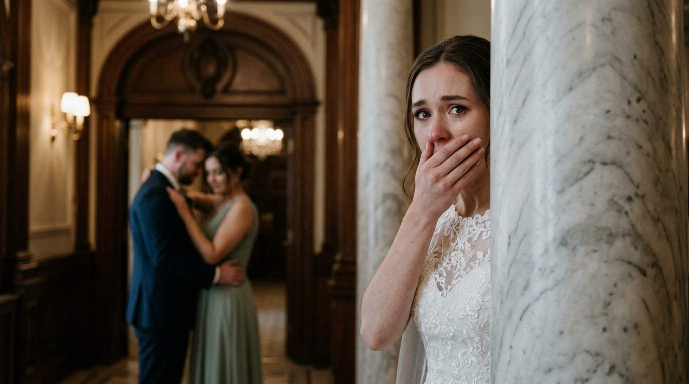 I saw my fiancé confess his love to my sister seconds before I walked down the aisle.