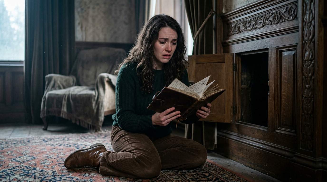 In Grandma's mansion, a hidden room revealed a secret that shattered our family forever!