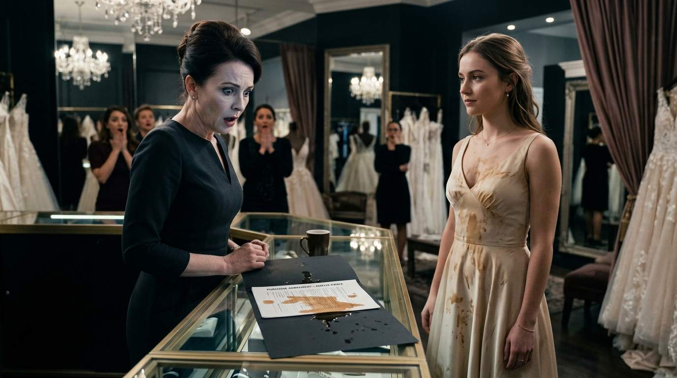Designer Boutique Saleswoman Dumps Coffee On 'Nobody,' Ignorant Of Her Secret Billionaire Family's Corporate Takeover.