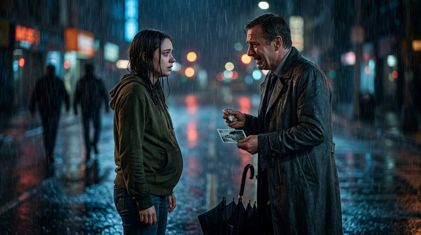 Raining Betrayal: Pregnant Woman's Lost Inheritance Revealed by Billionaire in Shocking Alley Confrontation