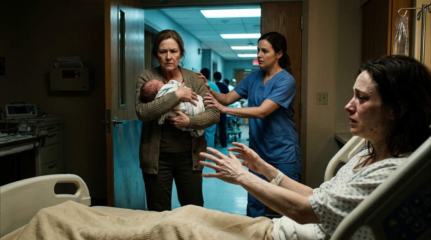 Hospital Horror: Wealthy Family Demands Heir, Trapping New Mother in High-Stakes Paternity Battle for Inheritance!