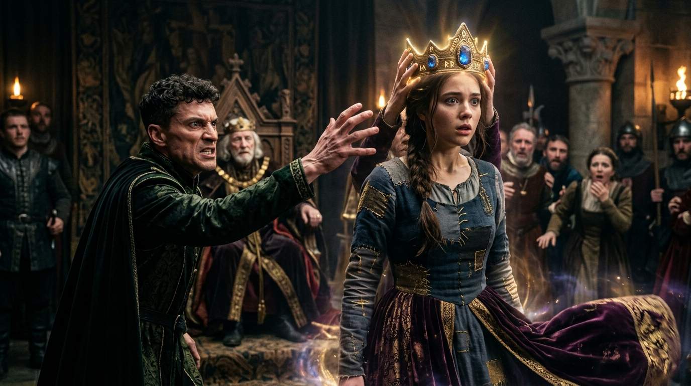 Chaos Erupts at Royal Succession: The Ancient Fantasy Crown Brutally Rejects Intended Heir During Palace Drama!