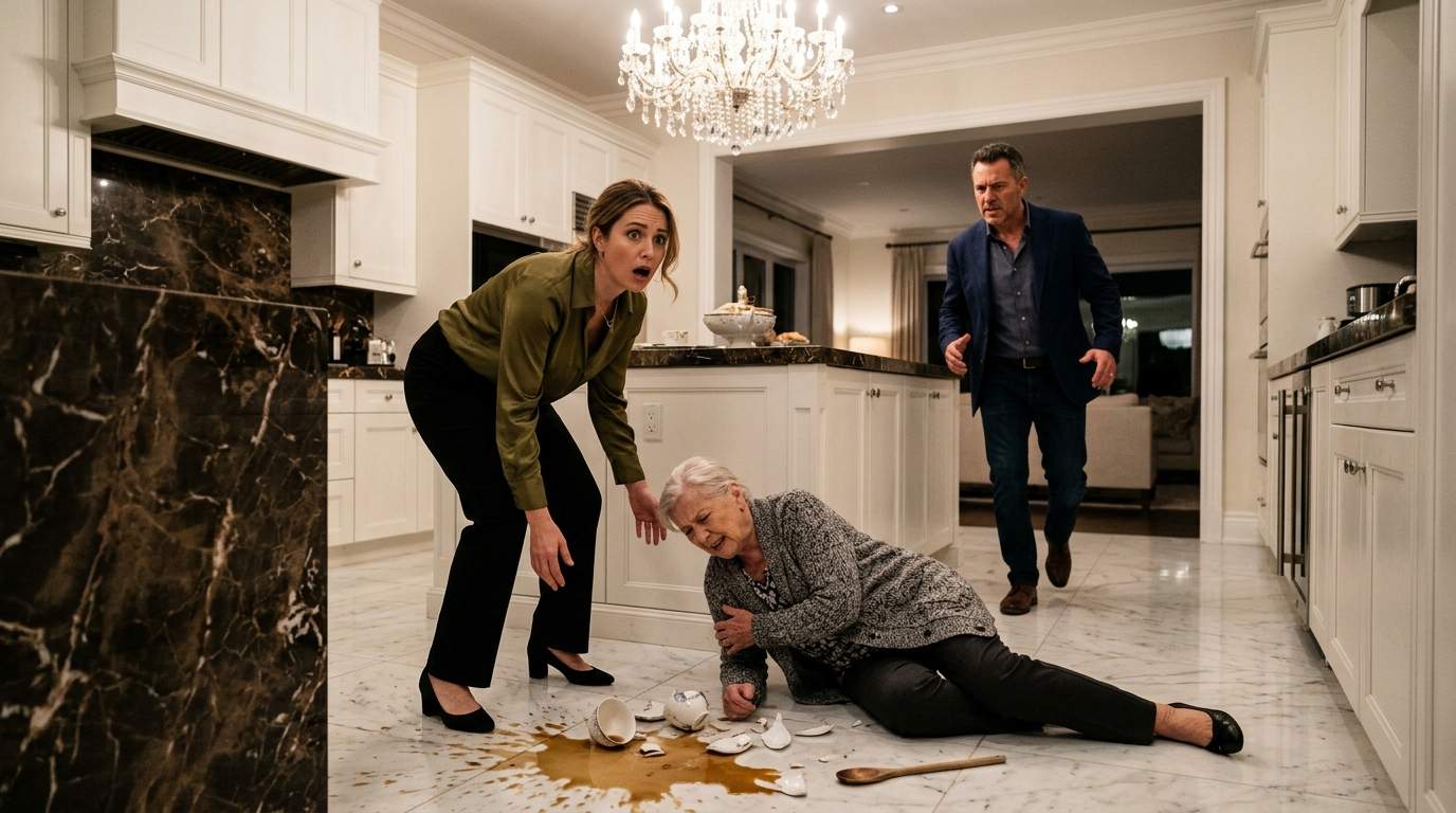 Billionaire Daughter-in-Law's Rage: A Shattered Porcelain Bowl Exposes Dark Family Secrets During Luxury Kitchen Showdown!
