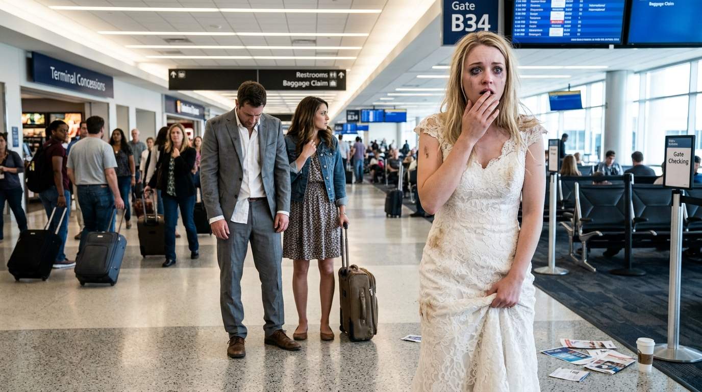 My groom vanished before the vows; I found him at the airport, fleeing with my maid of honor.