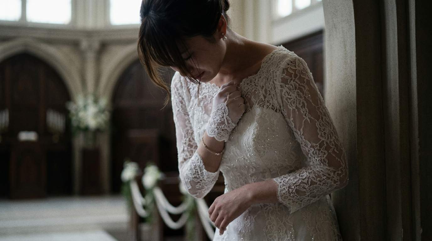 My wedding collapsed when a pregnant stranger burst in screaming, claiming my groom was the father!