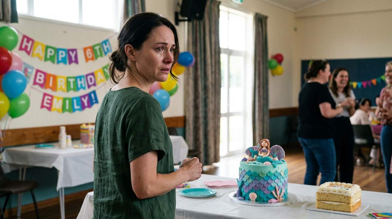 I walked into my daughter's birthday party and discovered my ex-husband had given his new girlfriend's daughter a bigger, better cake!