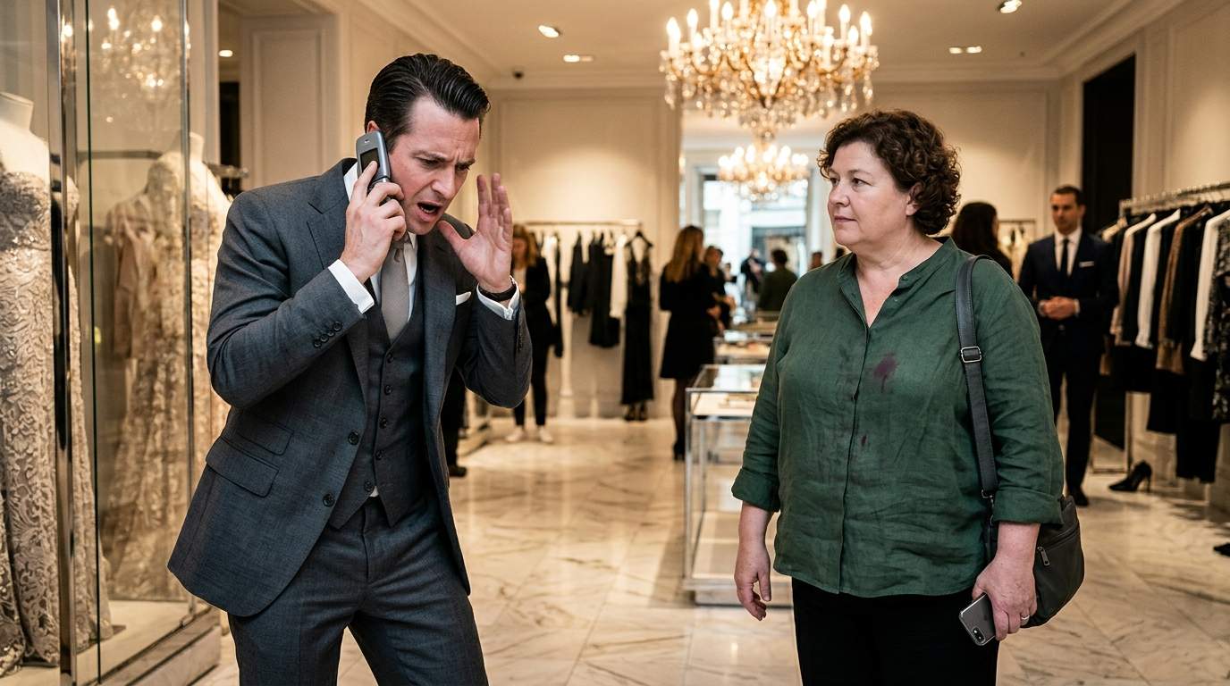 She Was Soaked in Wine at a Paris Luxury Boutique, Then Her Silent Call Triggered a Multi-Billion-Dollar Corporate Revenge
