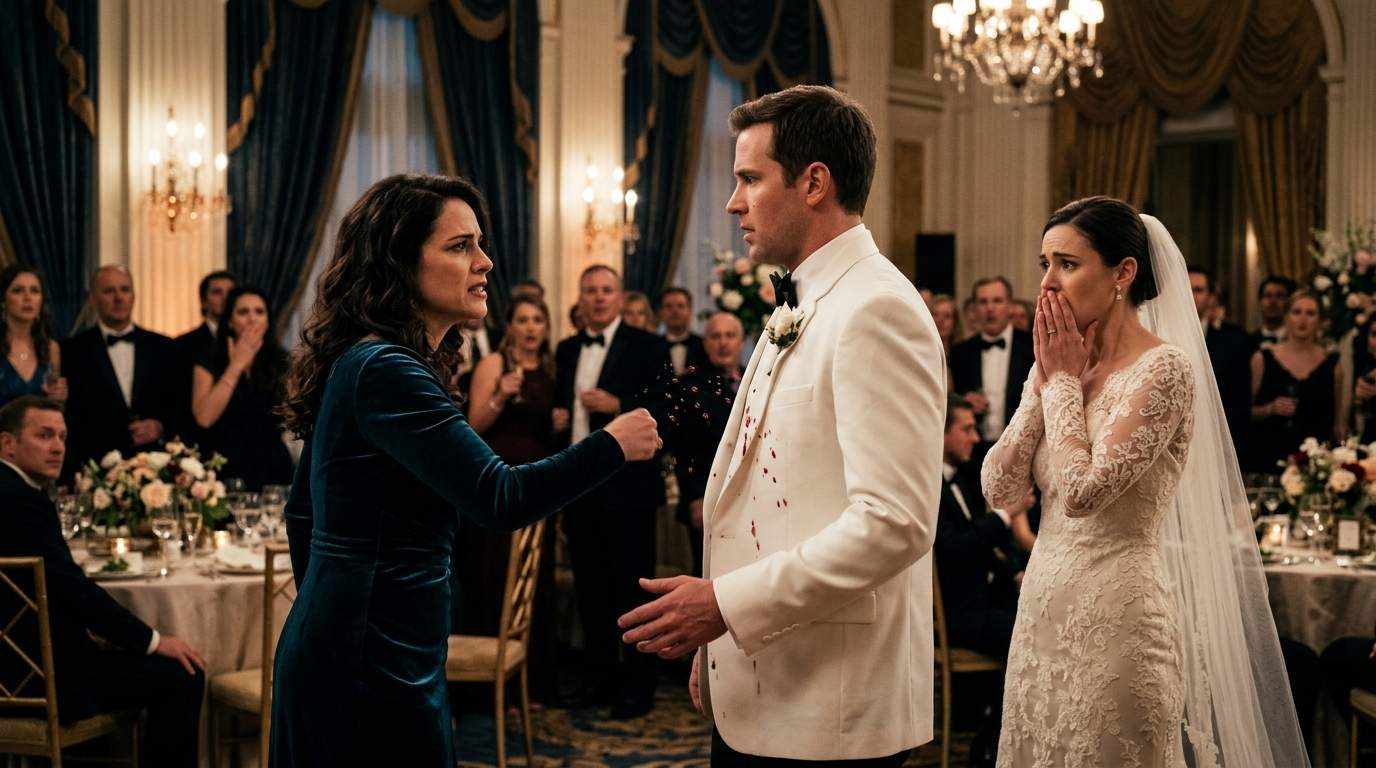 Presumed Dead Lover Returns to Shatter Billionaire Wedding with Violent Betrayal and Public Scandal!