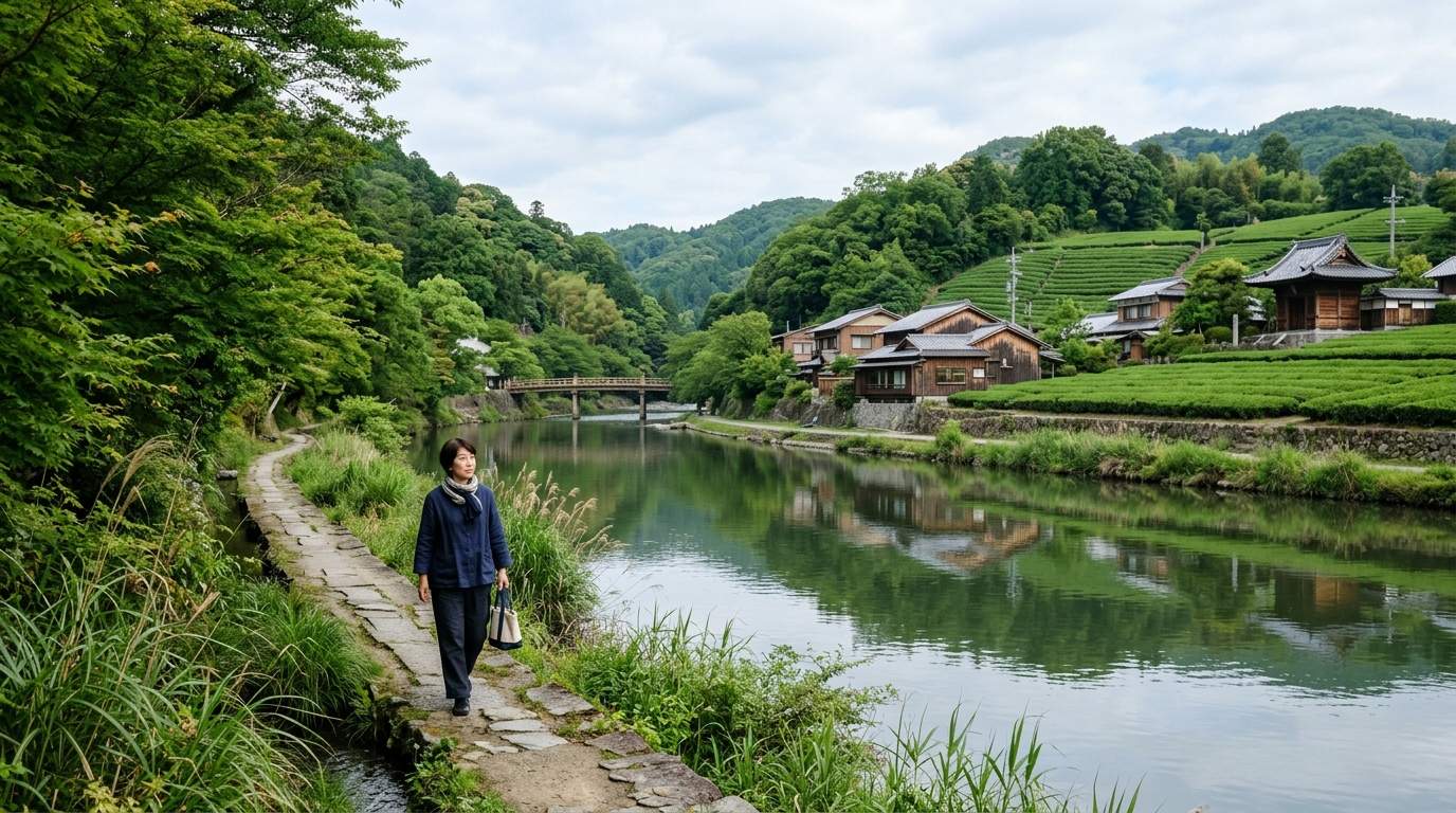 Heartbreak: Still fighting Kyoto crowds? Uji delivers actual zen, cheap, a train hop away.